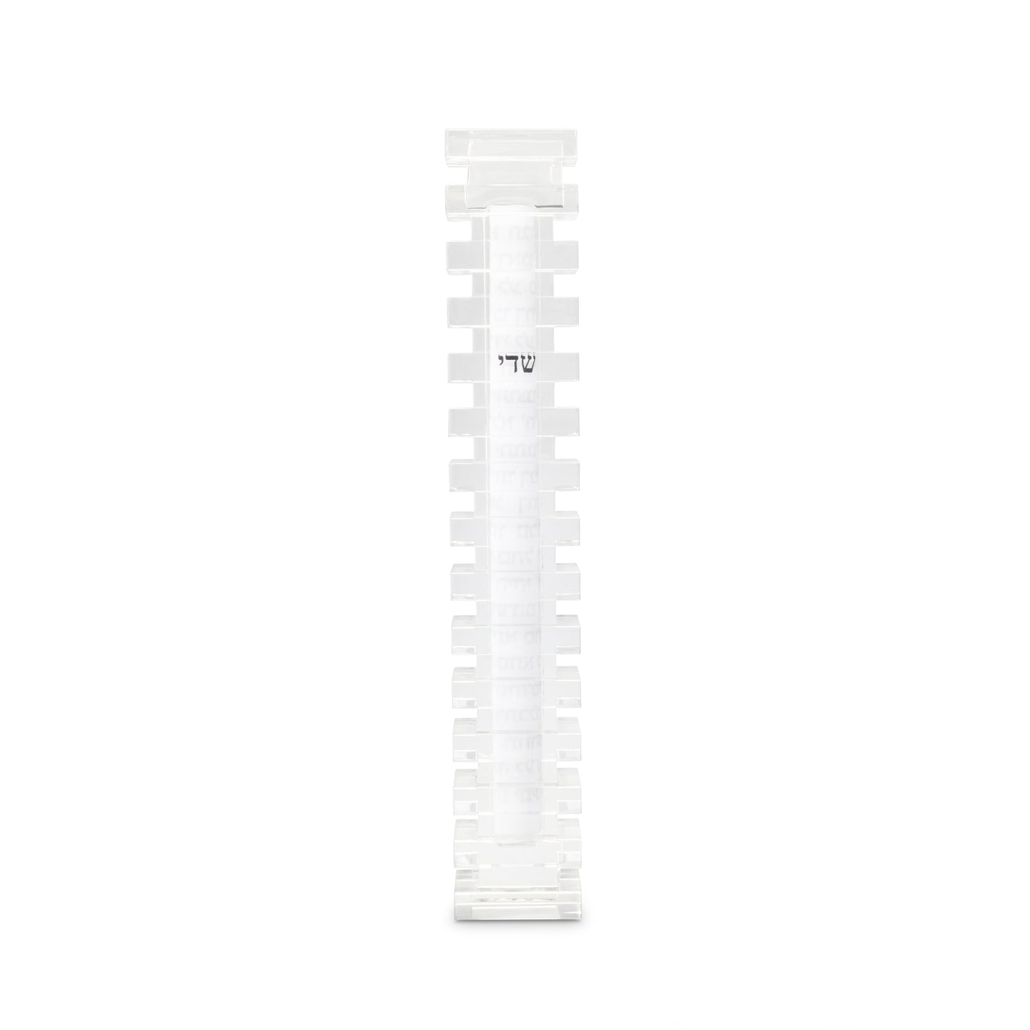XL Cascade Mezuzah - Clear