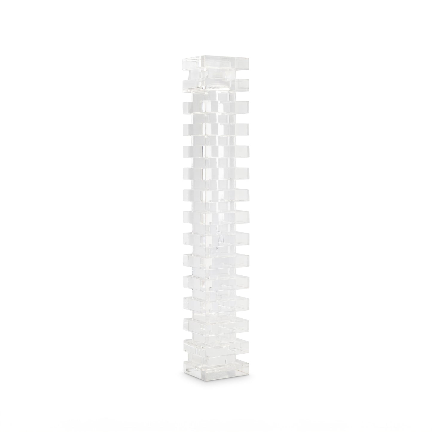 XL Cascade Mezuzah - Clear