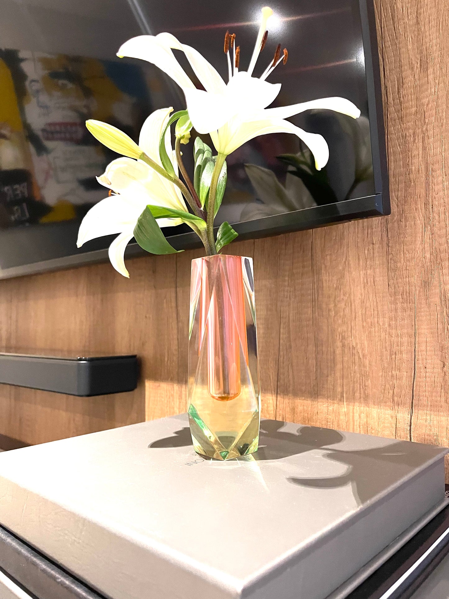 Lumina Iridescent Vase - Small